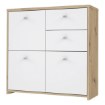 Forte Комода 80 см Best Chest Дуб Artisan / Білий, SQNK223-C804 - Home Club, зображення 6