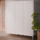 Forte Шкаф 155 см Harllson, белый, HLTS731LEC-Z12 - Home Club