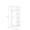 Forte Шафа 92 см Eufemius «Мазурський дуб», EUFS821L-D131 - Home Club, зображення 13