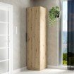Forte Узкий шкаф-колонна с полками Cadixo, дуб Artisan, CDXS81-D78 - Home Club