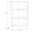 Forte Стелаж 75 см Archbox Old – Wood Vintage, T2KR40-H51 - Home Club, зображення 4