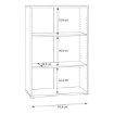 Forte Стелаж 75 см Archbox Old – Wood Vintage, T2KR40-H51 - Home Club, зображення 5