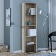 Forte Открытый стеллаж 50 см Niko, дуб «Сонома», NIKR70-D30F - Home Club