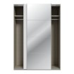 Forte Шкаф 150 см Sophistispace, белый, SSQS72414-120 - Home Club, изображение 3