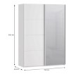 Forte Шкаф 150 см Sophistispace, белый, SSQS72414-120 - Home Club, изображение 7