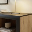 Forte Комод 150 см Dalate, дуб «Катания»/чёрный матовый/чёрный, DQLK221-M265 - Home Club, изображение 10