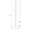 Forte Стелаж 55 см Archbox, пісочний, T2KR912-U60 - Home Club, зображення 7