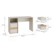 Forte Письменный стол, WEXB222-M820 - Home Club, изображение 6