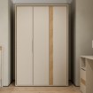 Forte Шафа 130 см Wexlin Пісочний/Дуб Mauvella, WEXS831-M820 - Home Club