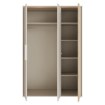 Forte Шафа 130 см Wexlin Пісочний/Дуб Mauvella, WEXS831-M820 - Home Club, зображення 4