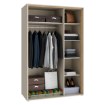 Forte Шафа 130 см Wexlin Пісочний/Дуб Mauvella, WEXS831-M820 - Home Club, зображення 7