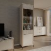 Forte Витрина 60 см Seravel, цвет «Песочный»/«Дуб Маувелла», SVLV711-Q112 - Home Club, изображение 2