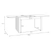 Forte Раскладной стол, TBLT7128-D108 - Home Club, изображение 8