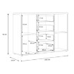 Forte Скандинавский комод 130 см Winnie, WNK26-C830 - Home Club, изображение 8