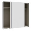 Forte Розсувна шафа 200 см Schach&matt, біла, SHMS32231-120 - Home Club, зображення 5