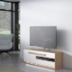 Forte Тв-тумба з підсвічуванням 140 см Attention Дуб «Рів'єра»/Білий, ATNT231LB-M743 - Home Club