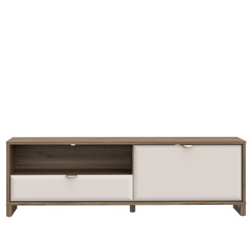 Forte Тв-тумба 180 см Mareda, дуб «Валенсия»/песочный, MAQT121R-M966 - Home Club
