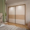 Forte Шкаф 231 см Ricciano «Дуб Элегантность»/«Песочный», RCQS92413B-Q313 - Home Club, изображение 2