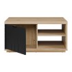 Forte Столик 90 см Auriquet «Дикий дуб», натуральный/чёрный, CFTT5243-Q363 - Home Club, изображение 5