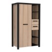 Forte Шкафчик 90 см с ящиками Black Hill «Слива» Comano/Черный, BLHS5211-C876 - Home Club, изображение 4