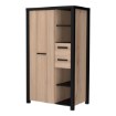 Forte Шкафчик 90 см с ящиками Black Hill «Слива» Comano/Черный, BLHS5211-C876 - Home Club, изображение 6