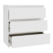 Forte Комод 80 см Edmore, білий, EMOK211-120 - Home Club, зображення 5