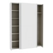 Forte Шкаф с раздвижными дверцами, 150 см, белый, HMNS72231-120 - Home Club, изображение 7