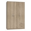 Forte Шафа 125 см Niko, дуб «Сонома», NIKS84-D30F - Home Club, зображення 4