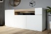 Forte Комод 180 см Lewisville Secret Grey/Дуб Валенсія, LWSK231-M829 - Home Club