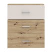 Forte Комода 75 см Tanaia, дуб Artisan/пісочний, IRDK211-Q225 - Home Club, зображення 3