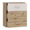 Forte Комода 75 см Tanaia, дуб Artisan/пісочний, IRDK211-Q225 - Home Club, зображення 5