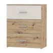 Forte Комода 75 см Tanaia, дуб Artisan/пісочний, IRDK211-Q225 - Home Club, зображення 6
