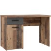 Forte Вінтажний лофт-стіл 110x60 см із шухлядою та шафкою, WNB935-C754 - Home Club, зображення 4