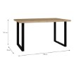 Forte Стіл 140 см Tables, TBLT441-D78-904 - Home Club, зображення 4
