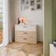 Forte Комод 100 см Ricciano «Песочный»/«Дуб Элегантность», RCQK211CF-Q312 - Home Club