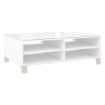 Forte Столик 110 см Poole, білий / біле скло Optiwhite, CFTT5025-C605 - Home Club, зображення 3