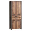 Forte Шафа 90 см з висувними ящиками Clif Old – Wood Vintage/Бетон, CLFR726-C546 - Home Club, зображення 3