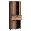 Forte Шафа 90 см з висувними ящиками Clif Old – Wood Vintage/Бетон, CLFR726-C546 - Home Club, зображення 4