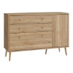 Forte Комода 125 см Harllson, дуб Mauvella, HLTK221REC-D108 - Home Club, зображення 4