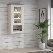 Forte Настенная витрина 70 см Duro, сосна белая/дуб античный, DURH111-T75 - Home Club