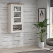 Forte Настенная витрина 70 см Duro, сосна белая/дуб античный, DURH111-T75 - Home Club, изображение 2