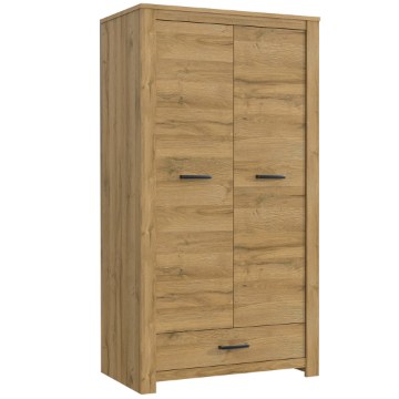 Forte Шкаф шириной 110 см с ящиком Havanna, дуб «под старину», HVNS823-D67 - Home Club