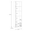 Forte Витрина 55 см Archbox «Песочный», T2KV811-U60 - Home Club, изображение 9