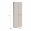 Forte Шафка 75 см Archbox, пісочний, T2KS921-U60 - Home Club, зображення 8