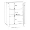 Forte Комода 75 см Archbox Old – Wood Vintage, T2KK60-H51 - Home Club, зображення 7