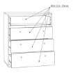 Forte Комод 75 см Archbox Old – Wood Vintage, T2KK212-H51 - Home Club, изображение 7
