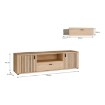 Forte Шафа 160 см Verniq «Дикий дуб, натуральний», VRQT131-D136 - Home Club, зображення 12