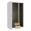 Forte Шкаф шириной 120 см с ящиками Econobox, белый/дуб Puccini, ECBS832-M870 - Home Club, изображение 5