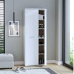 Forte Шафа для взуття 70 см Net106, біла, MS151-120 - Home Club