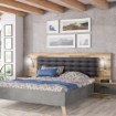 Forte Каркас 297 см Ricciano, бетон темно-сірий/дуб з дощечками, RCQL1184-C692 - Home Club, зображення 2